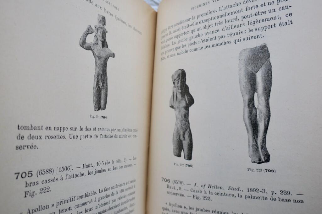 Bronzekatalog der Athener Akropolis 1896
