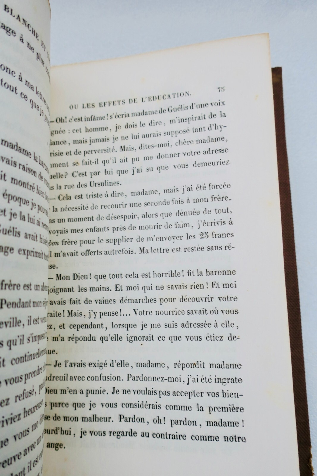 BRUNETEAU DES MESNARDS (Mme) Blanche et Nathalie, ou les effets de l'éducation – Image 4