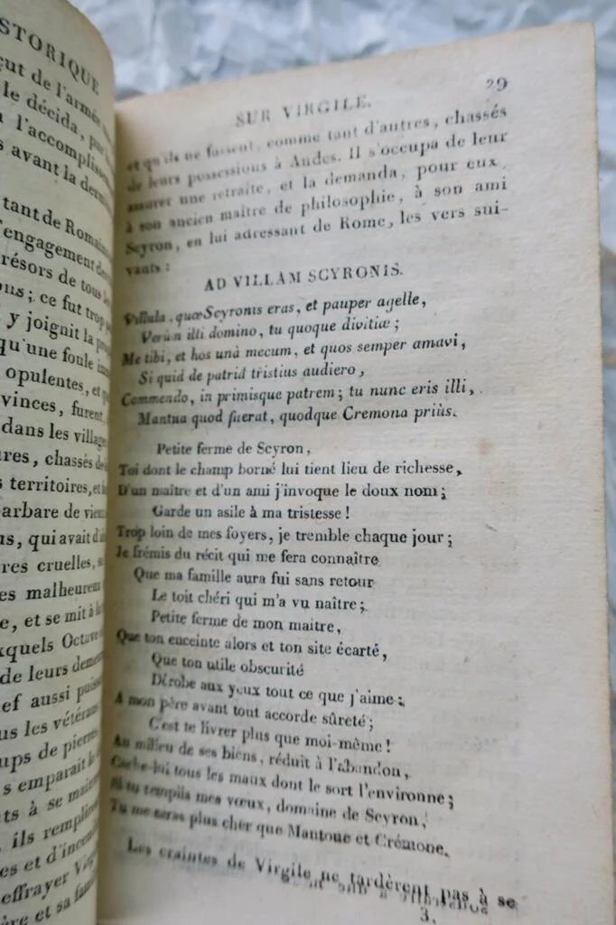 フランス語詩によるウィルギリウスの農牧詩