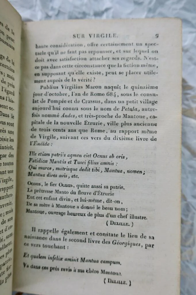 フランス語詩によるウィルギリウスの農牧詩