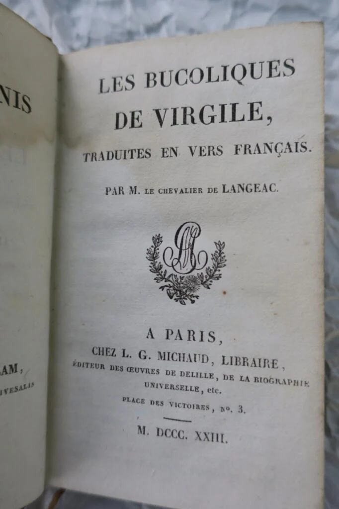 フランス語詩によるウィルギリウスの農牧詩