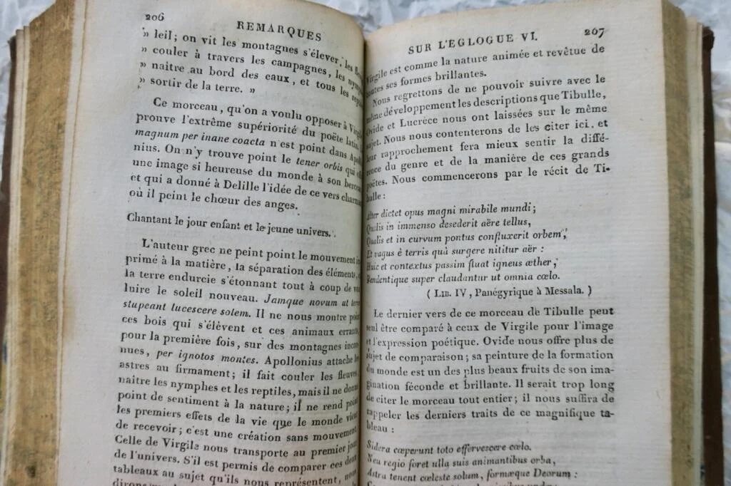 フランス語詩によるウィルギリウスの農牧詩