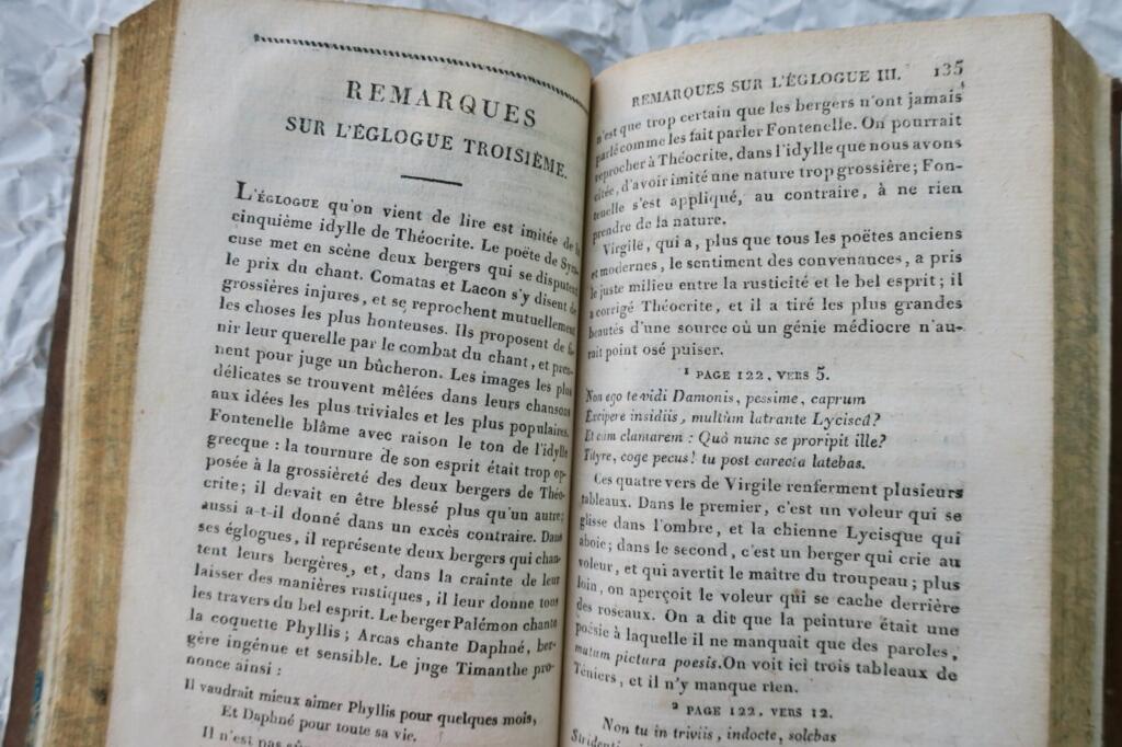 Bucoliques de Virgile. Traduits en vers francais 1823