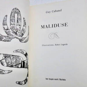 Cabanel (Guy ). Maliduse. Lobos Son Fâchés, Coll. El Rayon Invisible"