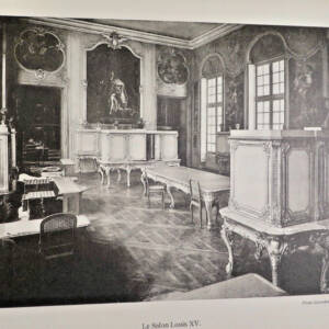 CABINET DU ROI OU LE SALON LOUIS XV DE LA BIBLIOTHEQUE NATIONALE