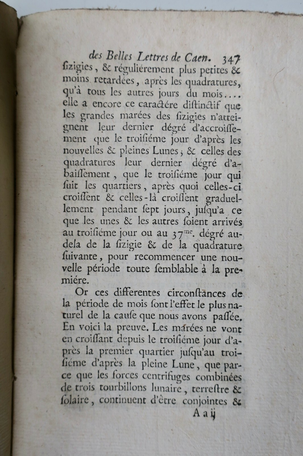 Akademische Memoiren von Caen, 1755 - Image 3