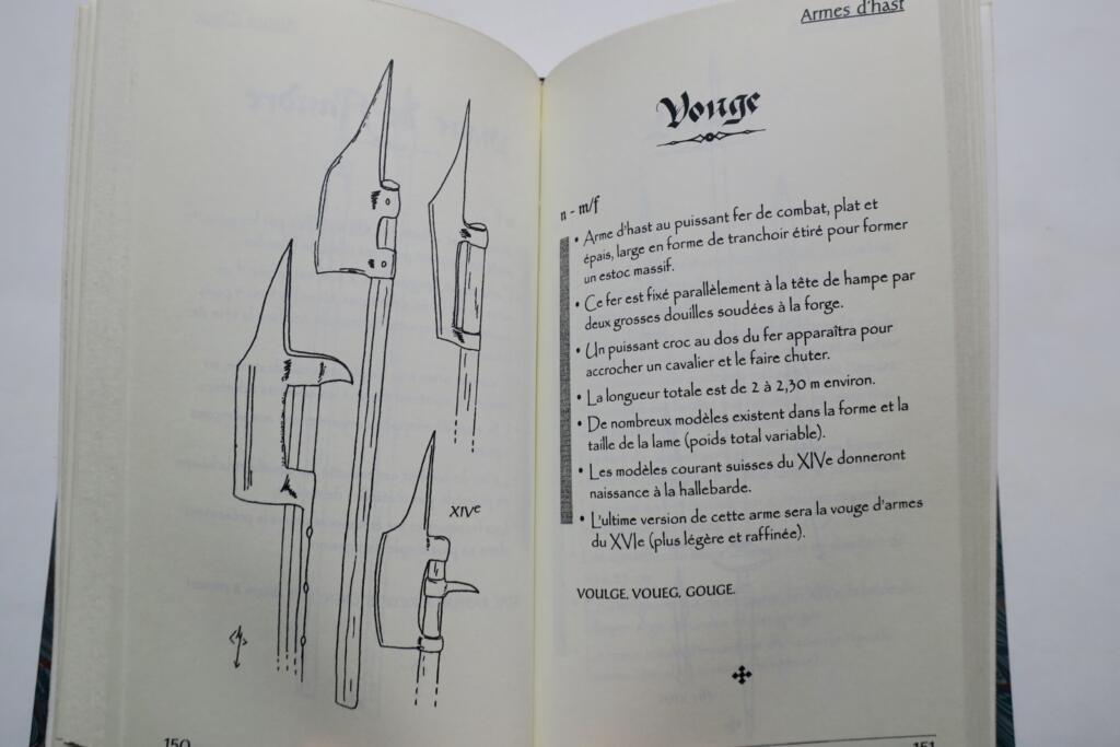 Weapons notebook of a master of war