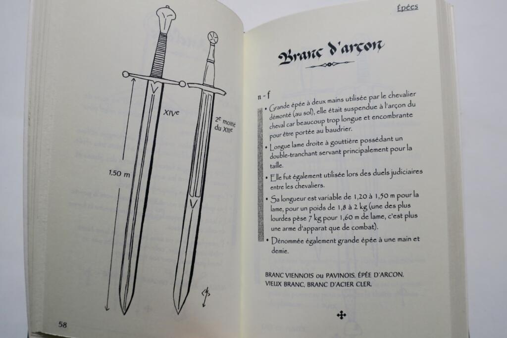 Weapons notebook of a master of war