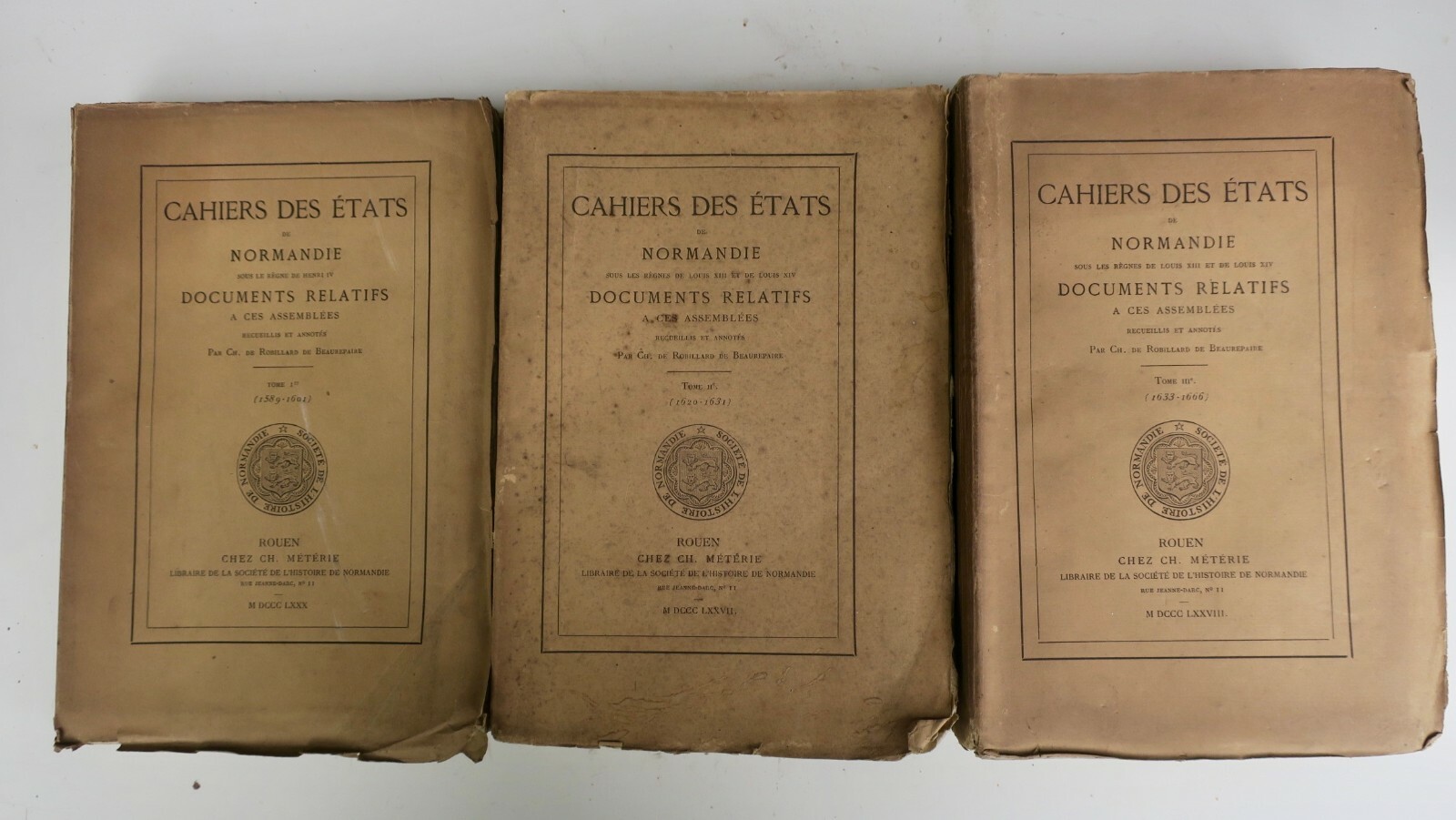 Cahiers des états de Normandie sous les règnes de Louis XIII et de Louis XIV – Image 7