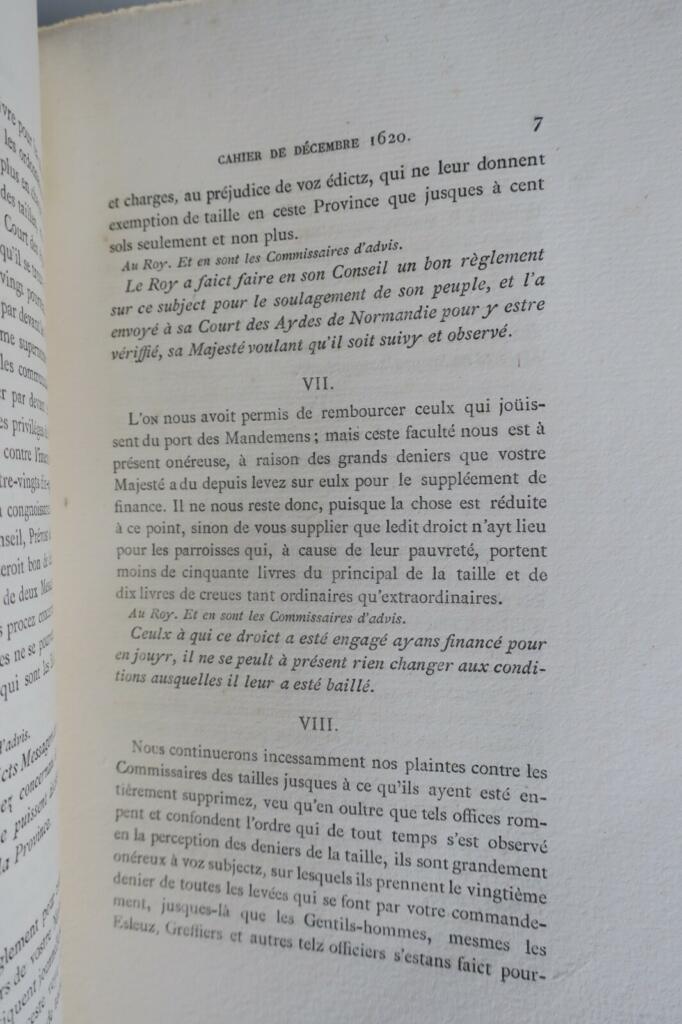Documents on Normandy's States in 17th Century