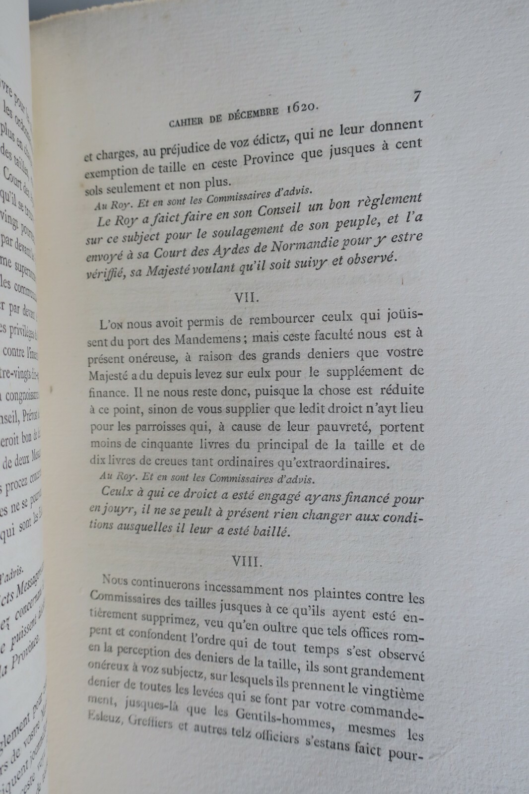 Cahiers des états de Normandie sous les règnes de Louis XIII et de Louis XIV – Image 3