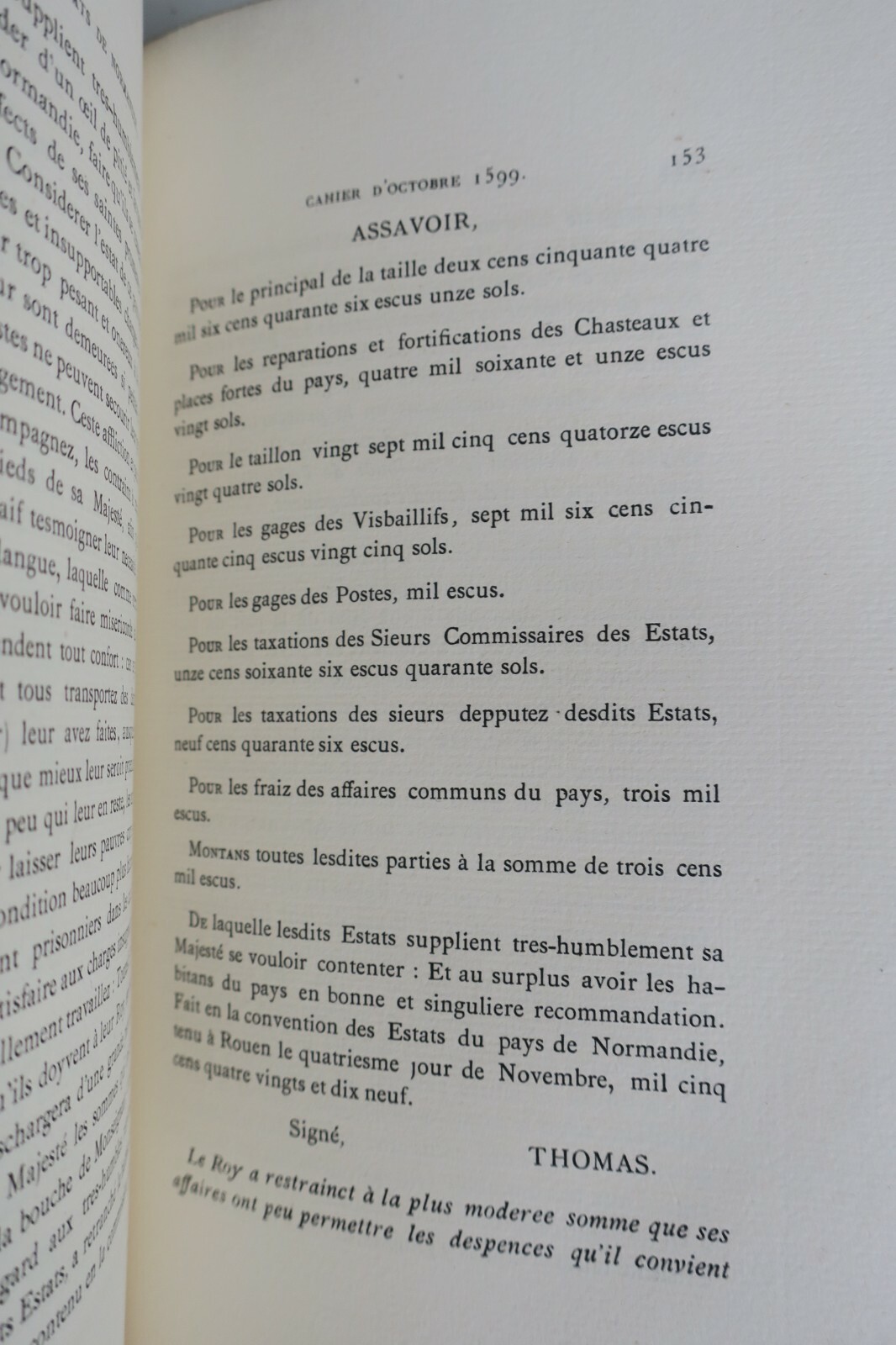 Cahiers des états de Normandie sous les règnes de Louis XIII et de Louis XIV – Image 5