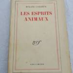 Roland Cailleux, Les Esprits animaux, signiert