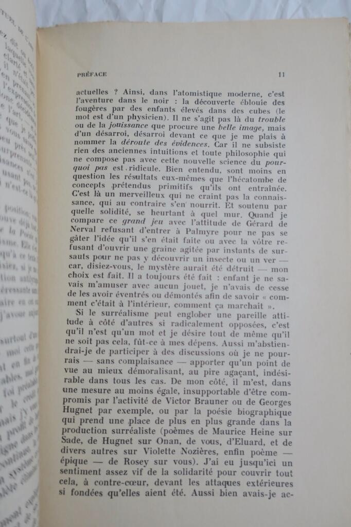 CAILLOIS Procès intellectuel de l’art (exposé des motifs) 1935
