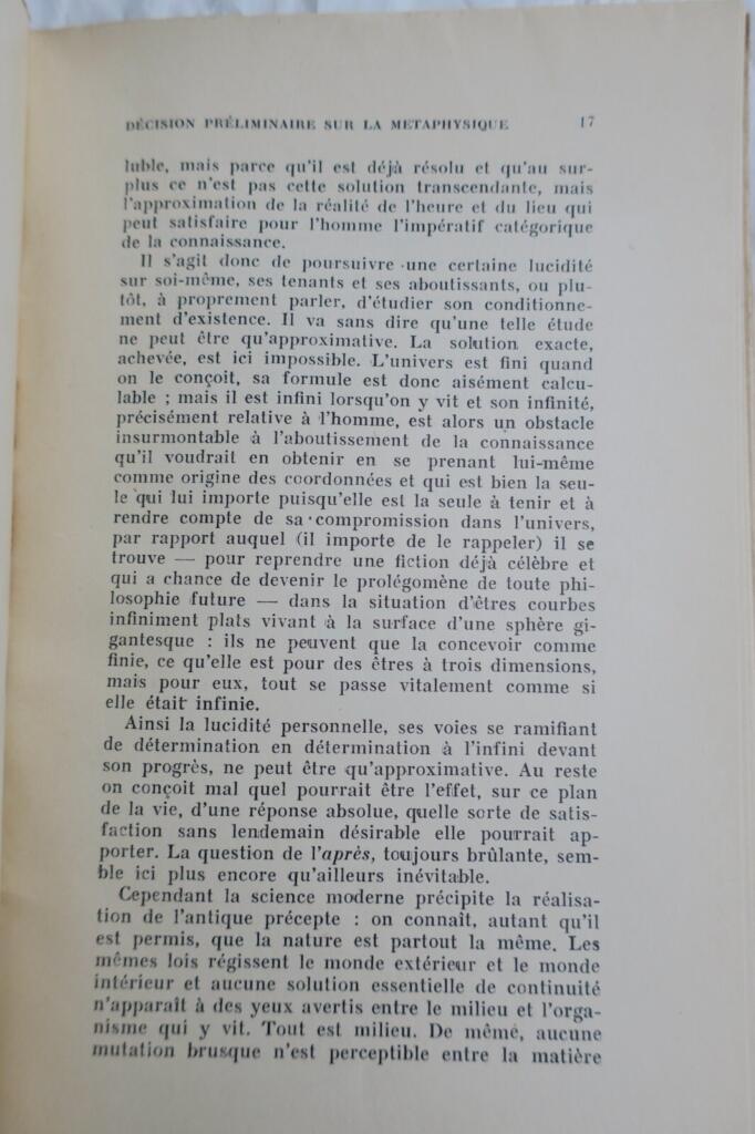 CAILLOIS Procès intellectuel de l’art (exposé des motifs) 1935