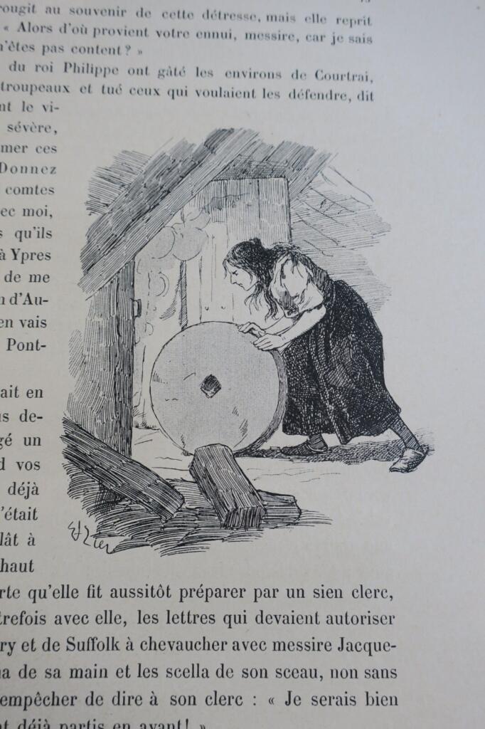 CALAIS WITT MME DE (NEE GUIZOT) THE CITIZENS OF CALAIS illustrated by Zier
