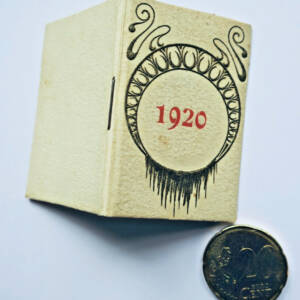 calendrier 1920 MINI 36 x 55 mm.