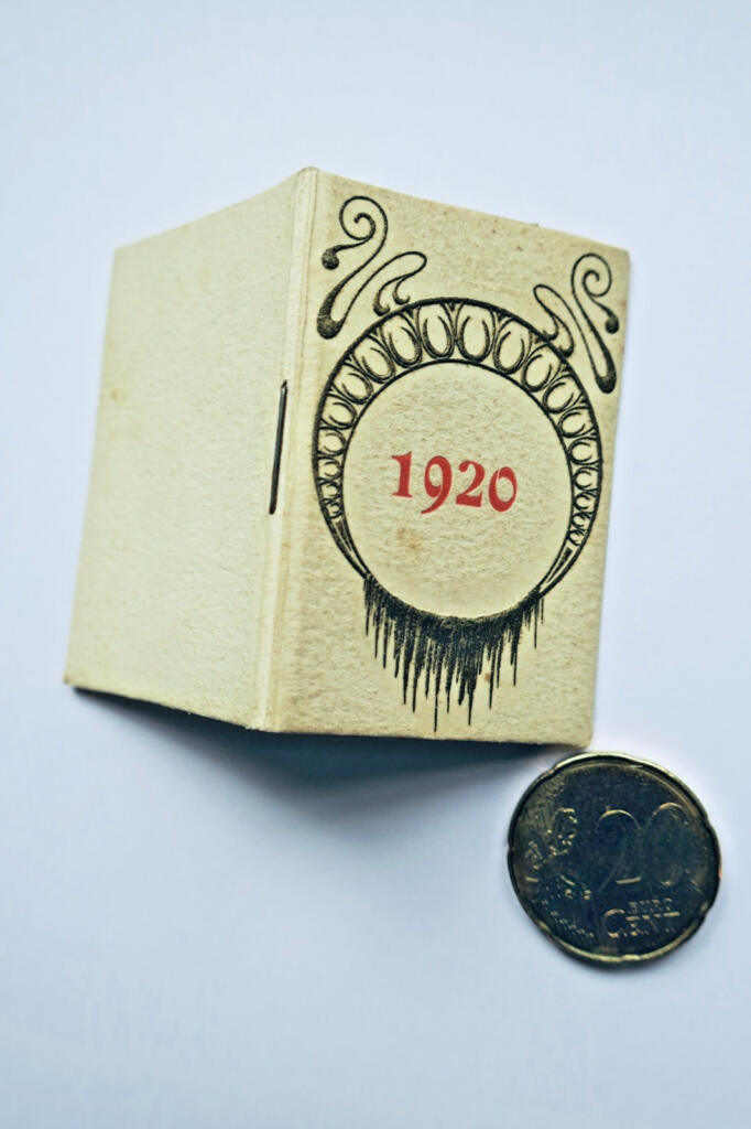 Taschenkalender 1920 - Miniaturformat