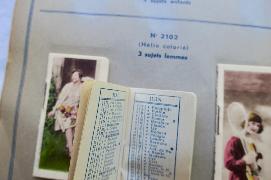 1934 Sales Display Calendar