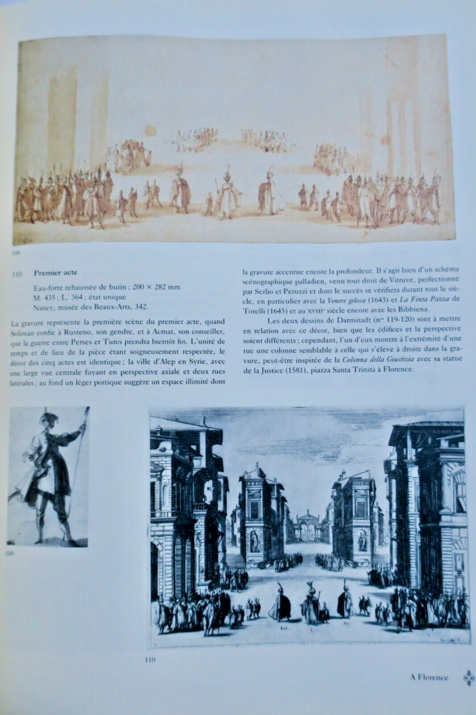Exhibition catalog of Jacques Callot's works