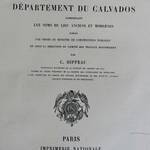 Calvados Dictionnaire topographique du département du Calvados,1883