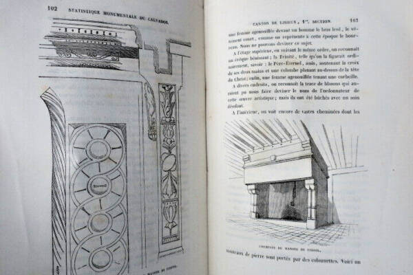 Monumentale Statistiken des Bezirks Lisieux