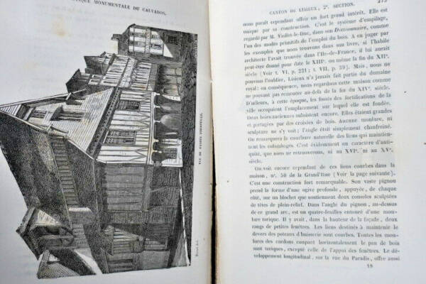 Monumentale Statistiken des Bezirks Lisieux