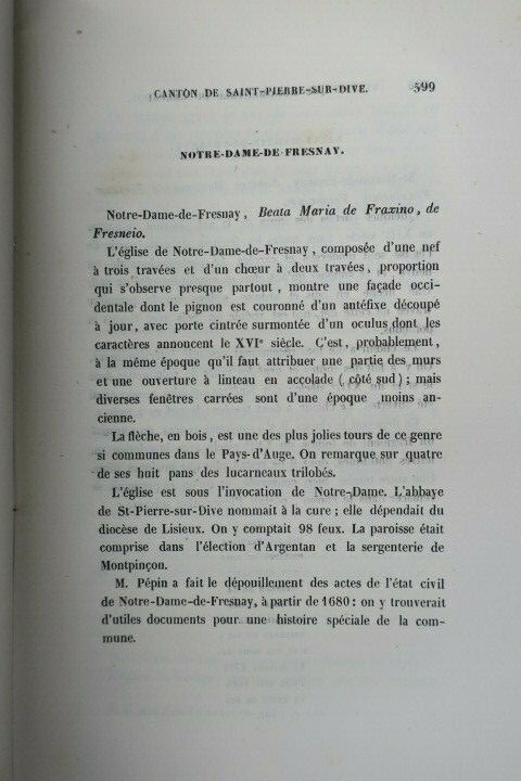 Monumental Statistics of Lisieux District - Image 3
