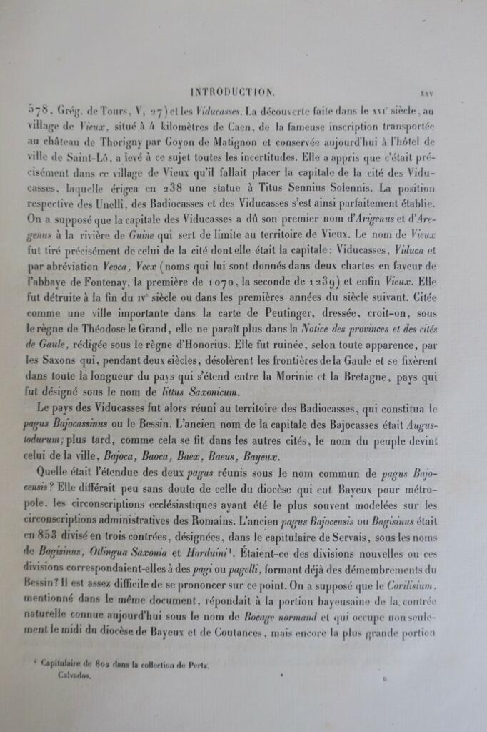 Calvados Topographical Dictionary 1883