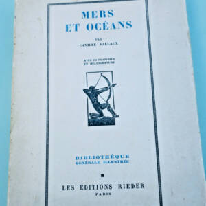 CAMILLE VALLAUX MERS ET OCEANS