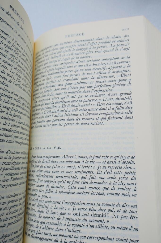 CAMUS Albert Théatre. Récits. Nouvelles. Préface par Jean Grenier