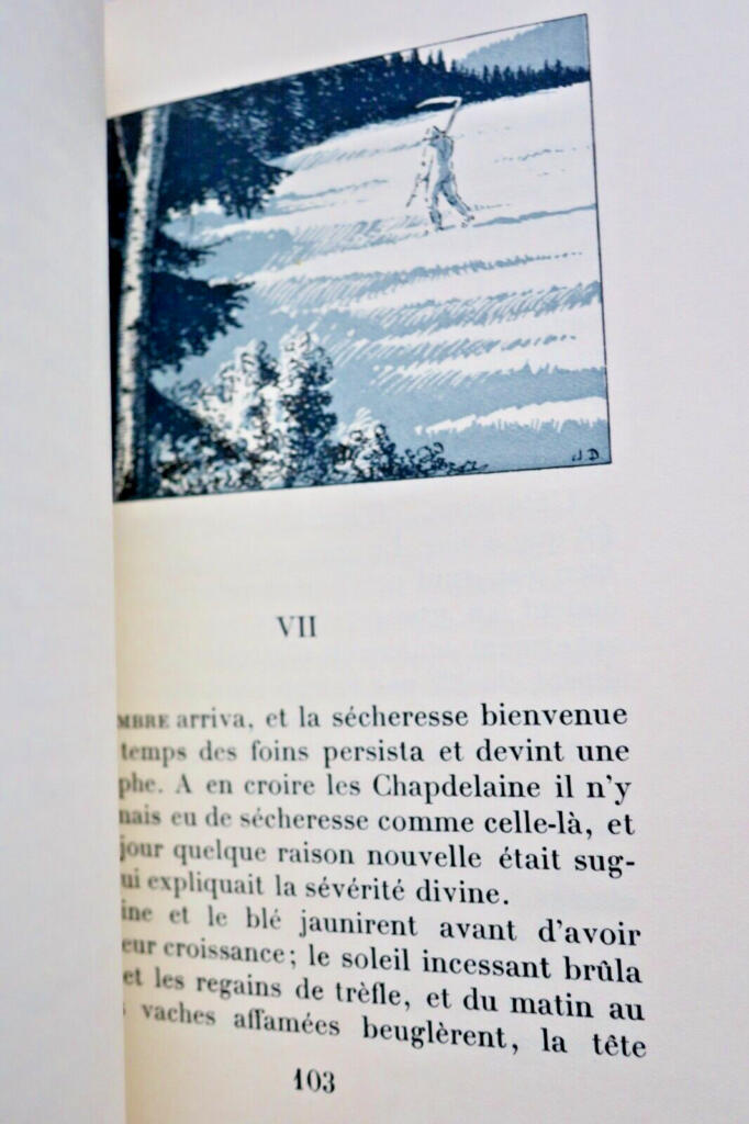 CANADA HÉMON Maria Chapdelaine Récit du Canada français Illustrations Droit