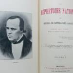 CANADA Huston Le Répertoire national ou Recueil de littérature canadienne 1893 - La Librairie Antique