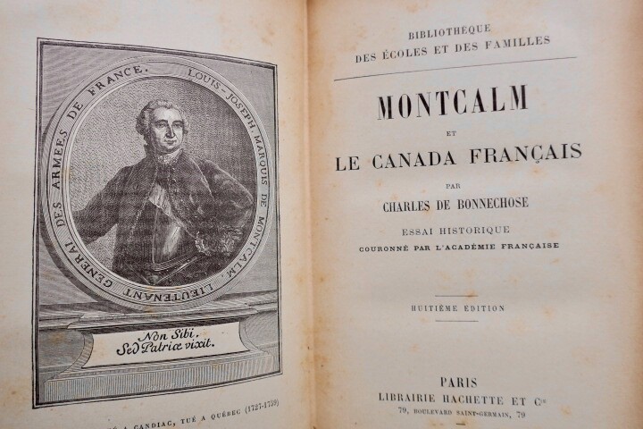Canada MONTCALM ET LE CANADA FRANCAIS 1891 - Image 6