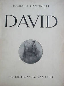 CANTINELLI David. Van Oest, 1930