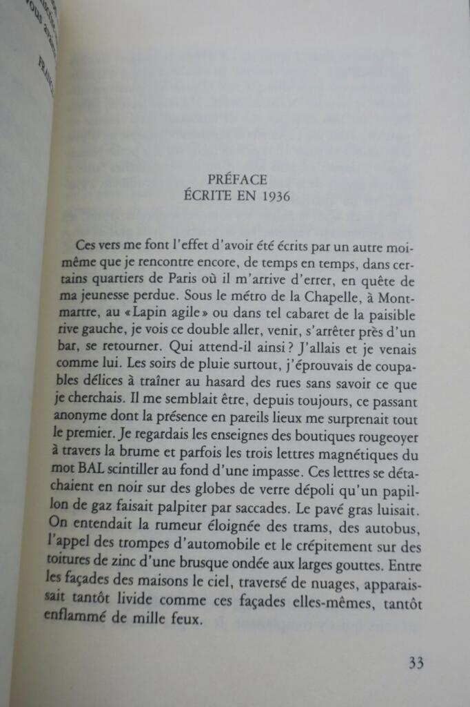 Collection of sentimental poems