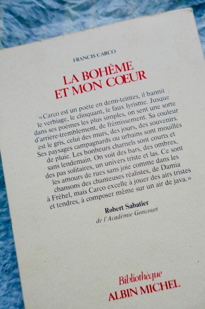 Collection of sentimental poems