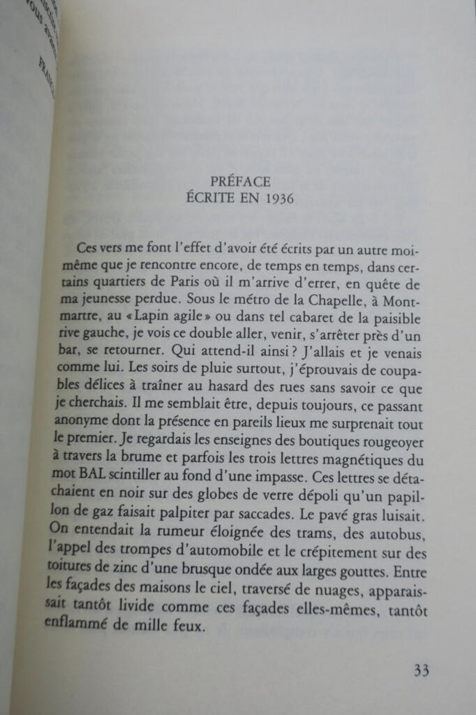 CARCO FRANCIS LA BOHEME ET MON COEUR : PREMIERS VERS…