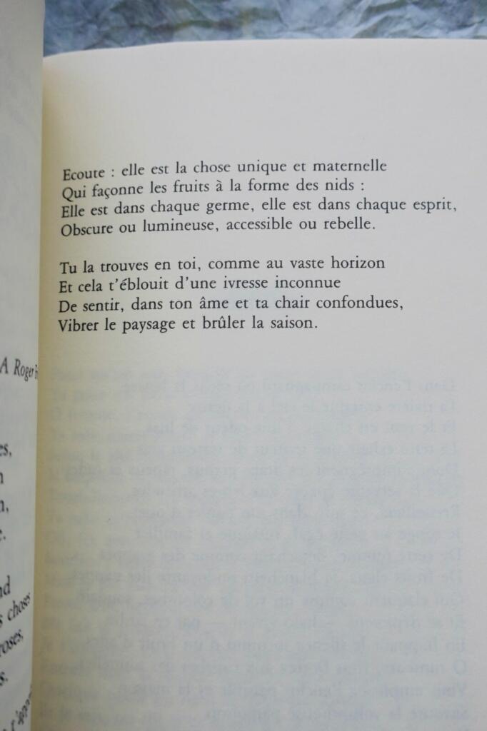 Collection of sentimental poems