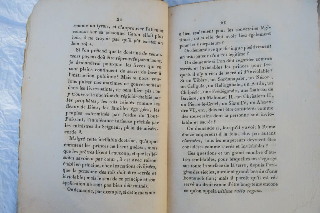 Carnot's Memorial to the King, July 1814