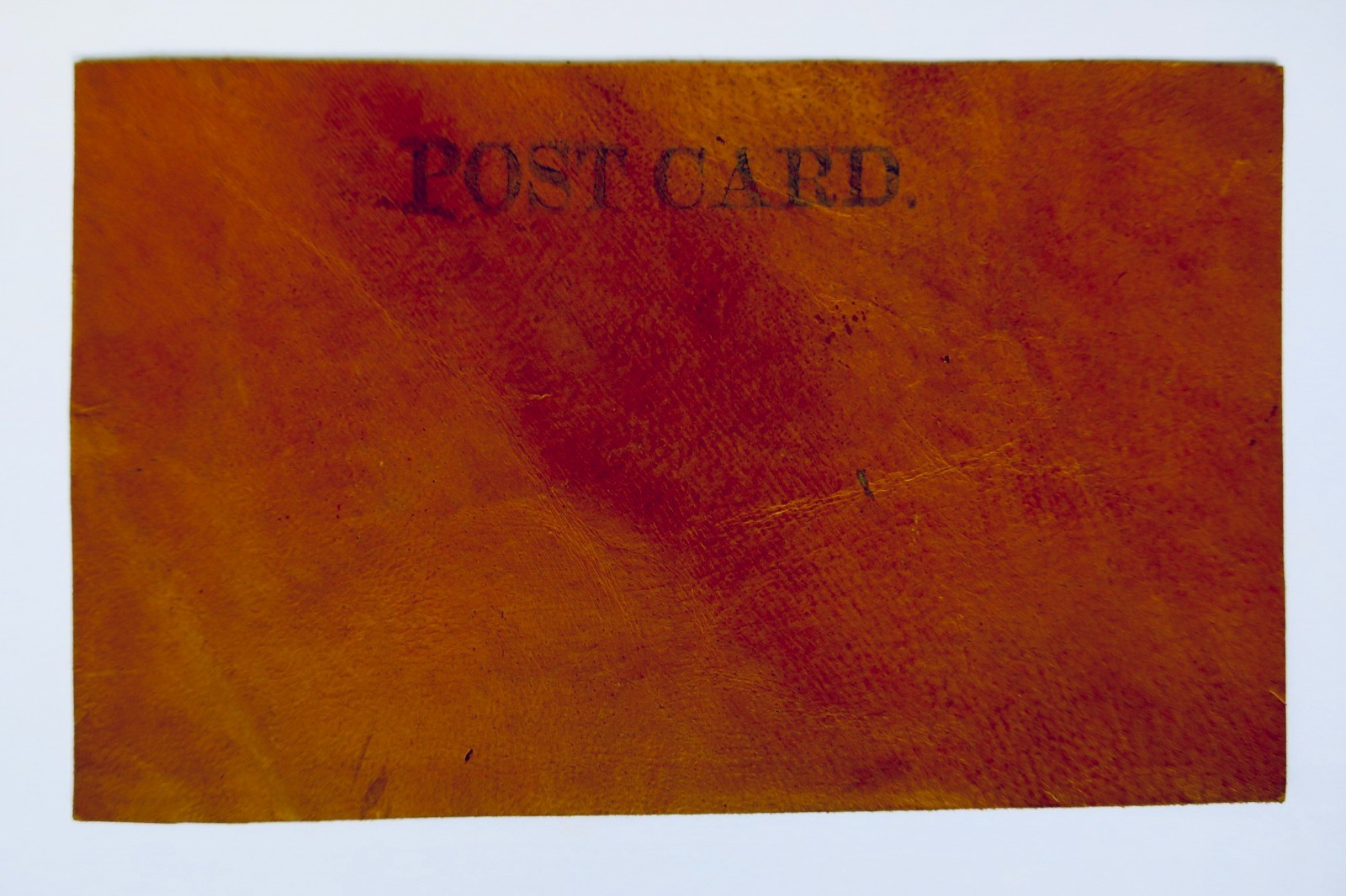 Carte postale en cuir My dear Little Dutch - La Librairie Antique
