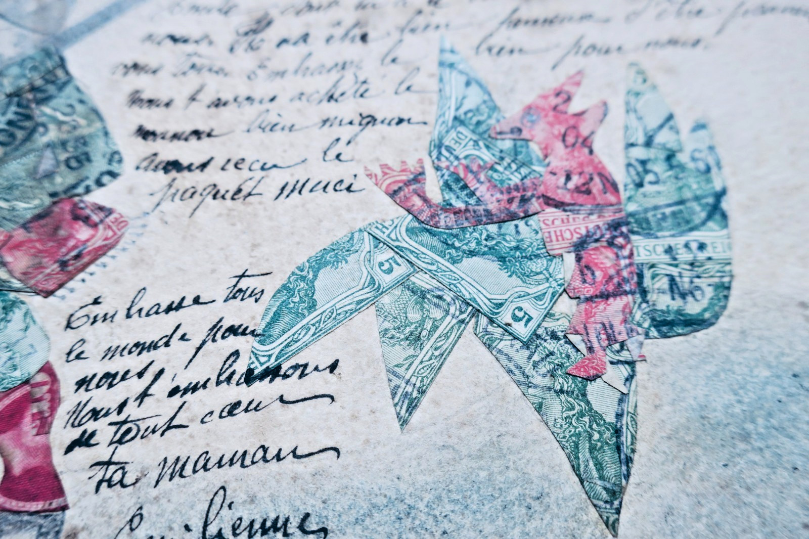 Illustrierte Postkarte von Amateurkünstlerin – Image 4
