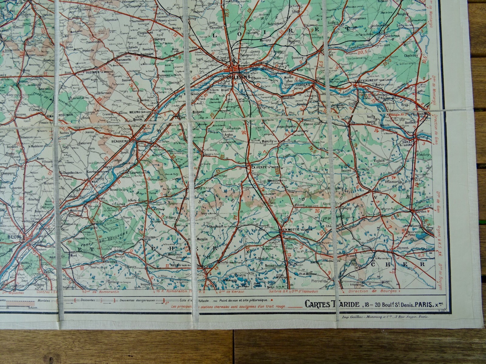 Karte für Radfahrer und Autofahrer – Image 4
