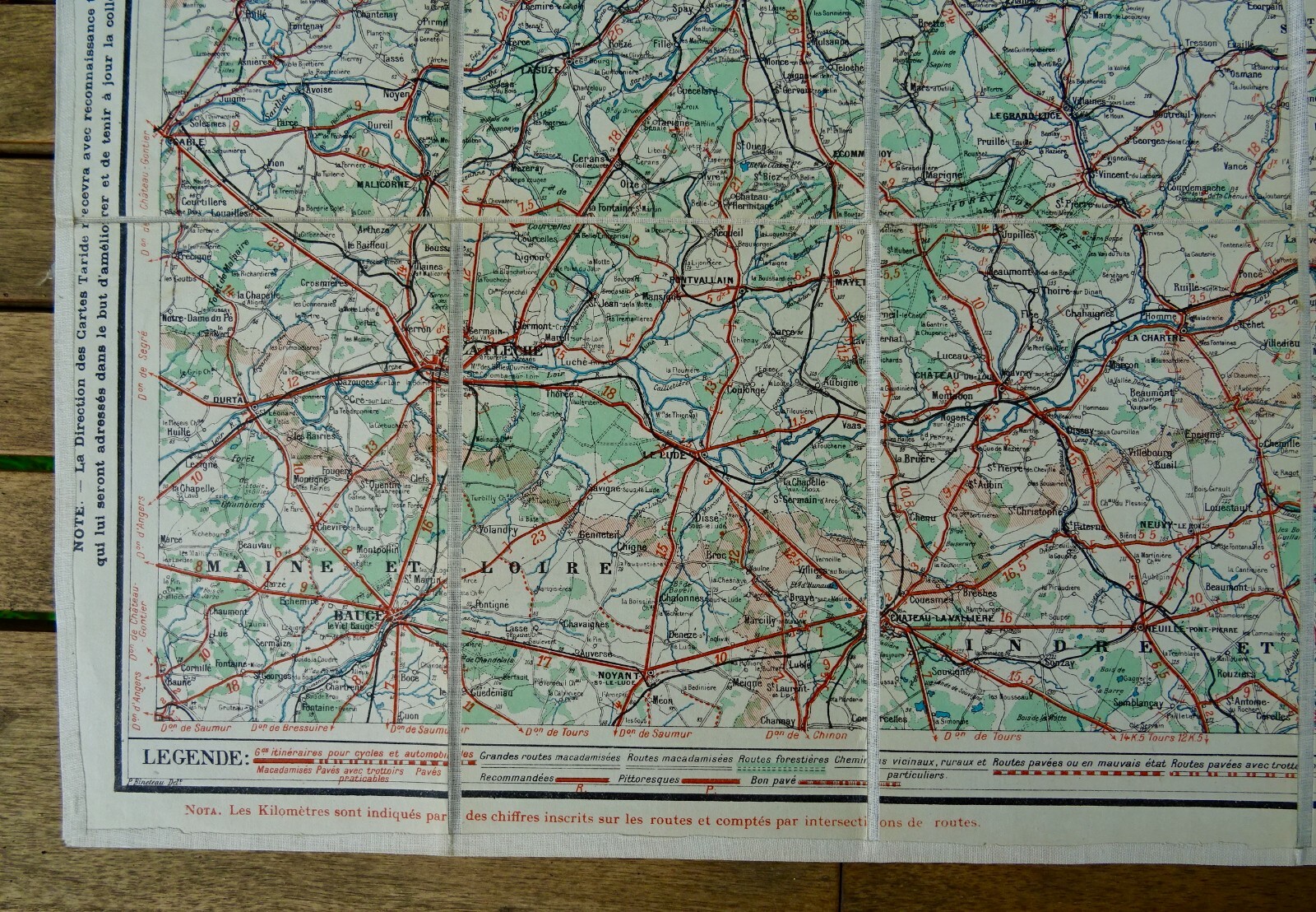 Karte für Radfahrer und Autofahrer – Image 5