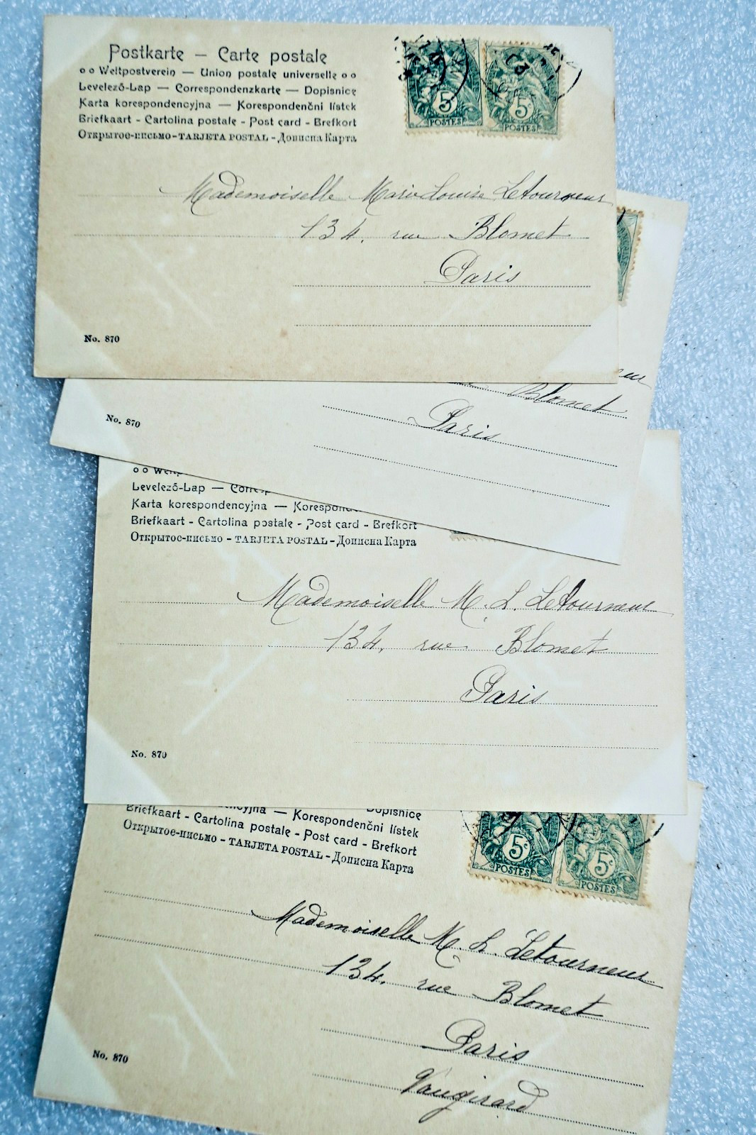 Cartes à jouer Dames de pique, de coeur de carreau & de trèfle cartes signées - La Librairie Antique