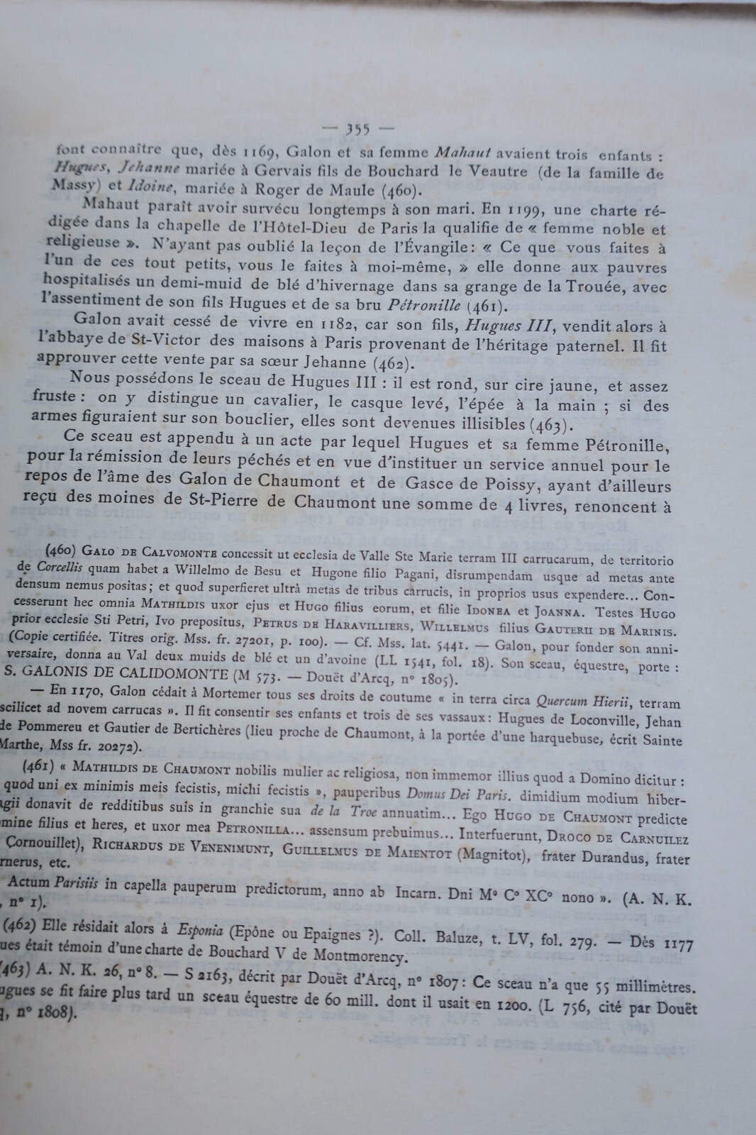 Cartulaire de l'abbaye de Saint-Martin de Pontoise 3 ème fascicule – Image 5