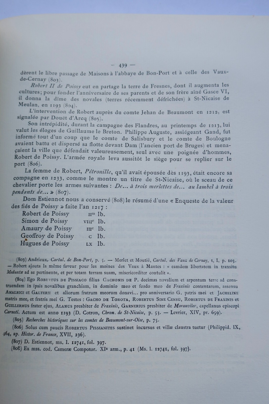 Cartulaire de l’abbaye de Saint-Martin de Pontoise 3 ème fascicule - La Librairie Antique