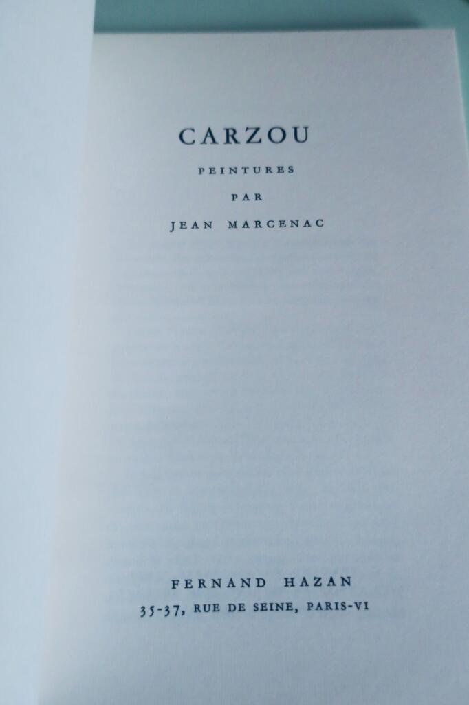 Artistic explorations of Carzou