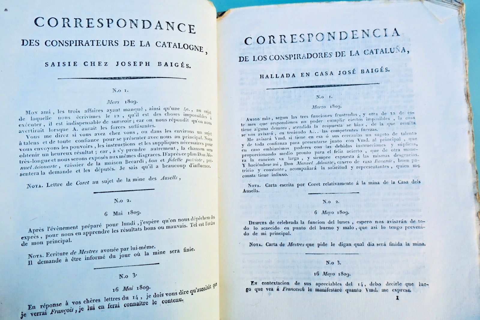 Catalan conspirators' seized correspondence - Image 11