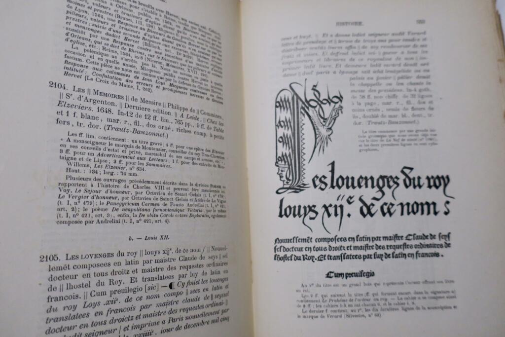 Catalogue des livres composant la bibliothèque de feu M. le baron James de Ro…